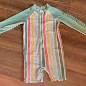 RuggedButts Striped Kids Rashguard